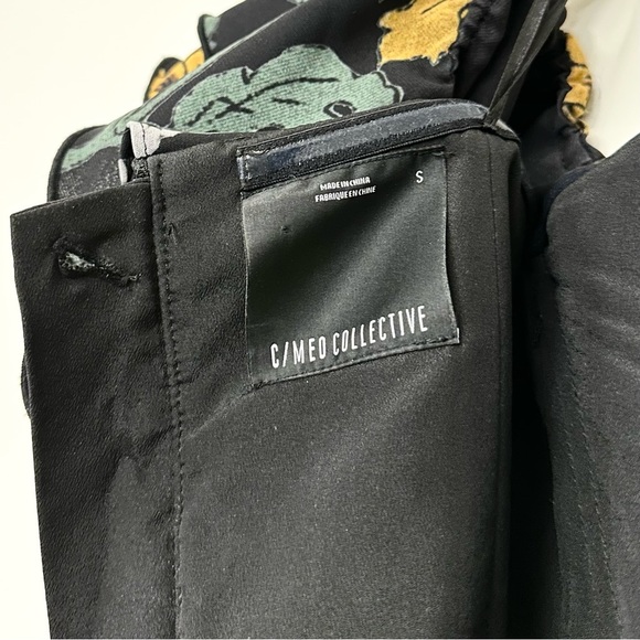 C/Meo Immerse Midi Dress in black floral - Picture 14 of 16